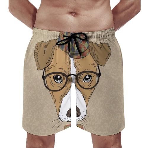 Shorts de bain séchage rapide avec poches et cordon de serrage taille S