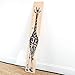 Headwaters Studio Animals Growth Chart for Kids - Baby Height Chart Height Tracker Kids Wooden Growth Chart for Wall Grow Chart Height Chart for Kids Safari Nursery, Tall Giraffe-46 x75 x.25