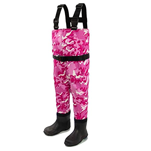Wathose Für Kinder Mit Stiefeln - Wasserdichte Angelhose Für Kleinkinder Outdoor