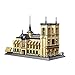 SDBRKYH Architectural Puzzle 3D, Notre Dame De Paris Modello di FAMA Mondiale di architettura Scultura Memorial Educational Toy Collection Souvenir