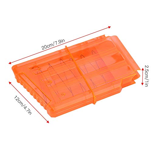 Clipe de Revista, Mega Clipe de Revista de Recarga Rápida, Porta-armas de Brinquedo, Balas Macias, A