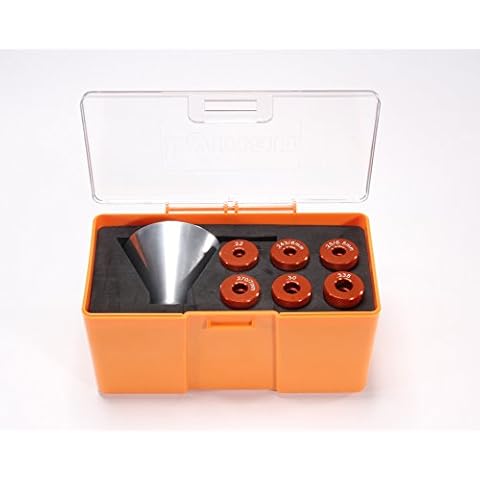 Lyman Products Brass Smith Pro Powder Funnel System, 5, Orange Cover