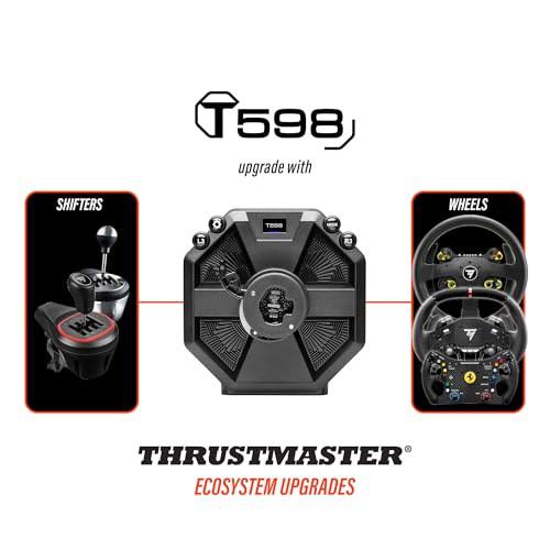 T598 - Volante da corsa con Direct Axial Drive Force Feedback per PS5, PS4, PC e cambio TH8A - Controller - Immagine 6