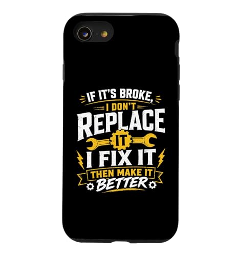 If It's Broke I Fix It ���J�j�b�N�O���t�B�b�N �X�}�z�P�[�X iPhone SE (2020) / 7 / 8 �p