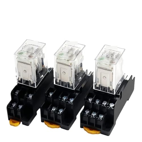 Relais HH54P DC 12V 24V Automatisme Domotique et Contrôle de Portail