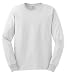 Gildan Men's Ultra Cotton Jersey Long Sleeve Tee, White, Medium