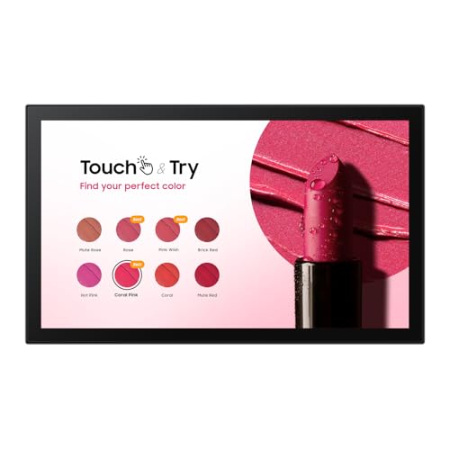 Samsung QB13C T 13 QBC T Series écran LCD rétro éclairé par LED signalétique numérique interactive avec écran tactile touches Tizen OS 1920 x 1080 ... - vue 4