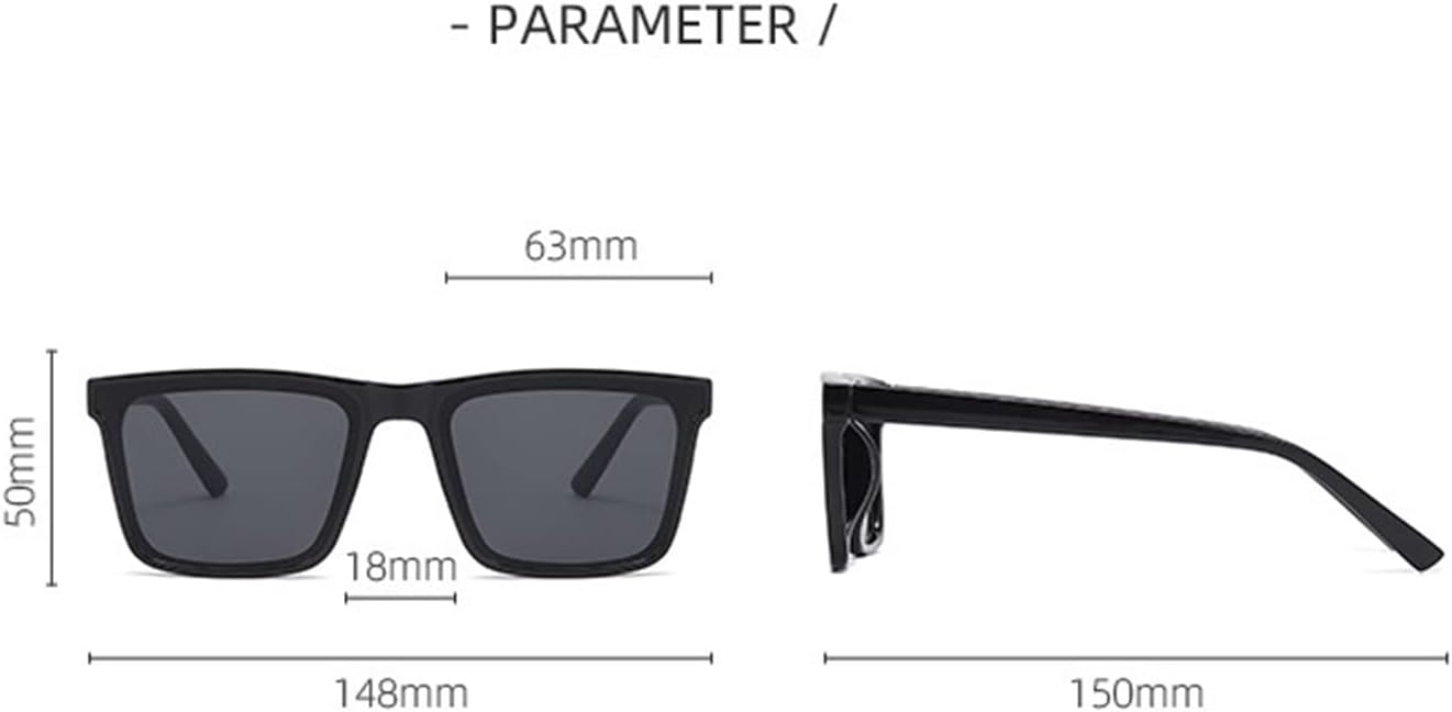 Fashion Street Shooting Decorative Outdoor Sunglasses for Men and Women (Color : B, Size : 1)