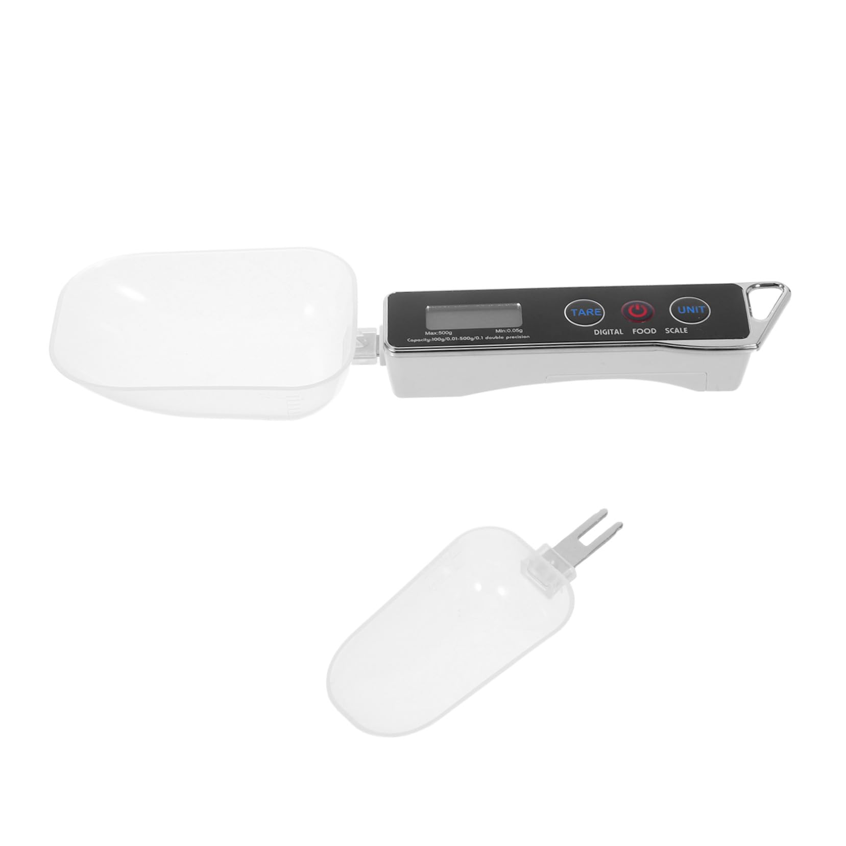 ABOOFAN 2 Juegos de cocina electronica cuchara de electrónica de precisión balanzas digitales báscula de cocina cucharas de medición de el plastico