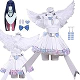 GJBKSN Stocking Anarchy Costume Panty Anarchy Outfit Women Dress With Wig