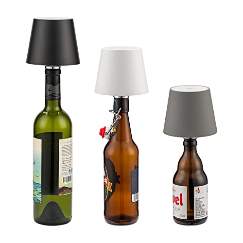Eifhyt Diy Led Cordless Table Lamp, 4000Mah Rechargeable Battery Table Light, Outdoor & Indoor Dimmable Aluminum Cordless Lamp For Livingroom, Bedroom, Restaurant, Bar Etc. (Textured Black) #TOP3