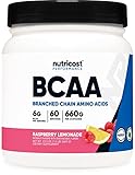 Nutricost BCAA Powder- 2:1:1 - (Raspberry Lemonade) 60 Servings