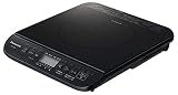 パナソニック IHクッキングヒーター IHコンロ 1400W 日本製 卓上 7段階火力調整 静音設計 ブラック KZ-PH34-K