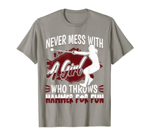 Martillo lanzador de pista y martillo de campo lanzamiento de martillo Camiseta