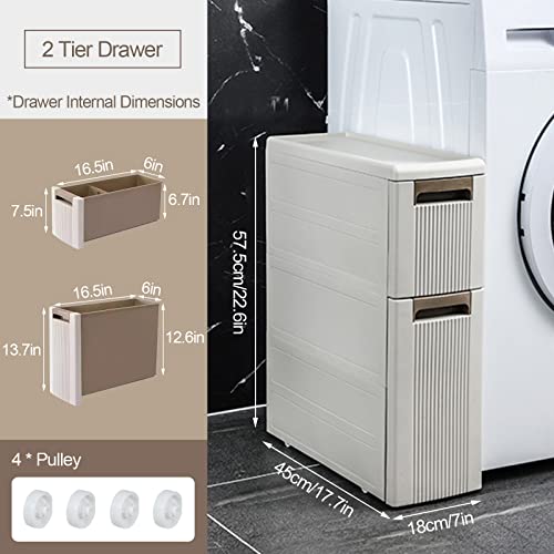 Boite rangement plastique bureau 2 niveaux pour trier les petits objets perdus - 4