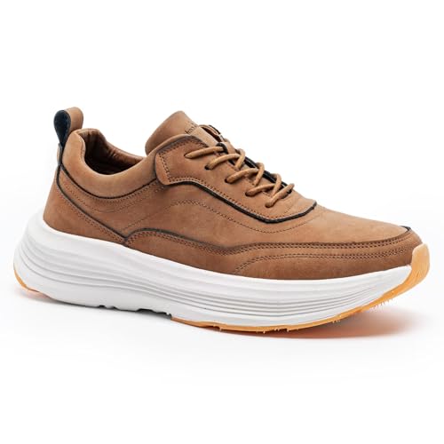 Men's Orthopedic Leather Dress Sneakers