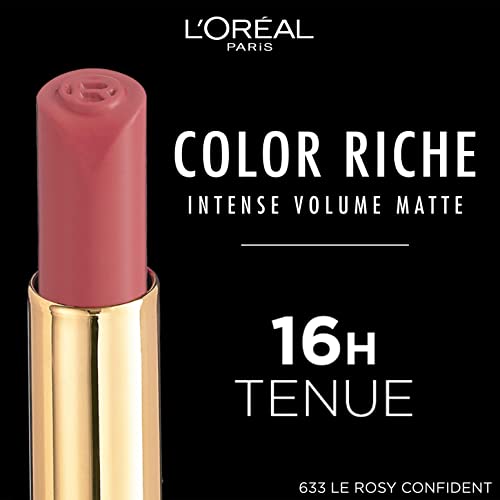 À Lèvres Longue Tenue Teinte Rosy Confident 633 Color Riche 'oreal Paris Le À Lèvres - vue 5