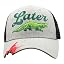 Black Grey Trucker - Later Gator Bite