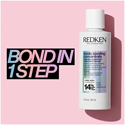 REDKEN Acidic Bonding Concentrate Intensive Pre-Treatment, Repairs Broken Bonds, For Damaged Hair, Bonding Care, 150ml