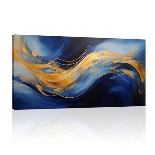 Décoration pour salon moderne en peinture sur toile 40x80