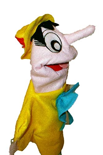 Fantoche Pinóquio - Literatura Infantil - Tia Paula Fantoches