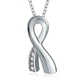 AueDsa Collana Acciaio Inossidabile Urna Ceneri Cane Donna Uomo Infinito Collana Urna per Ceneri Argento