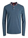 JACK & JONES Male Langarm-Poloshirt Paulos