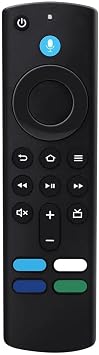 Generic SCYORK Compatible for L5B83G TV Remote Control,Smart TV Cube1st and 2nd Gen-Voice F 3rd GEN Fit for Smart TV Stick 4K, 4K Max, 4K Bundle, Lite, 2nd Gen, 3rd Gen, BLACK