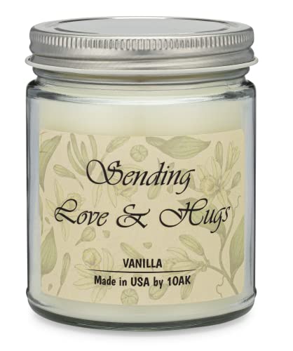 1Oak Vanilla Scented Candles Gifts For Women - Get Well Soon Gifts For Women - Sympathy Gift - Thinking Of You Gift - Condolence Gift - Encouragement Gifts For Women - Cheer Up Gifts For Women #TOP19