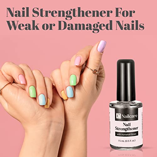 C Care Nail Strengthener For Damaged Nails Repairs Damaged, Brittle Nails Nail Strengthener For Thin Nails And Growth #TOP3