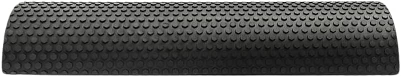 Northern Half Foam Roller 90cm & 45cm - Exercise Roller for Muscle Massage, Physical Therapy, Pilates, Yoga & Myofascial Release (Black - Half 45CM Long)