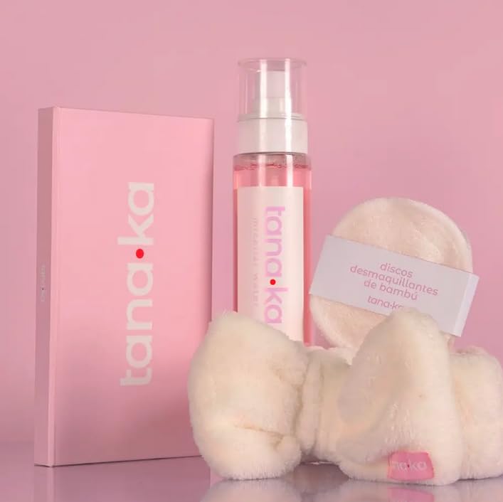 Kit de Maquillaje para niñas 100% Natural | Maquillaje ecológico, no tóxico y Lavable | Agua micelar con +99% de Elementos Naturales | Cuida e hidrata la Piel | Más Juego con Diadema