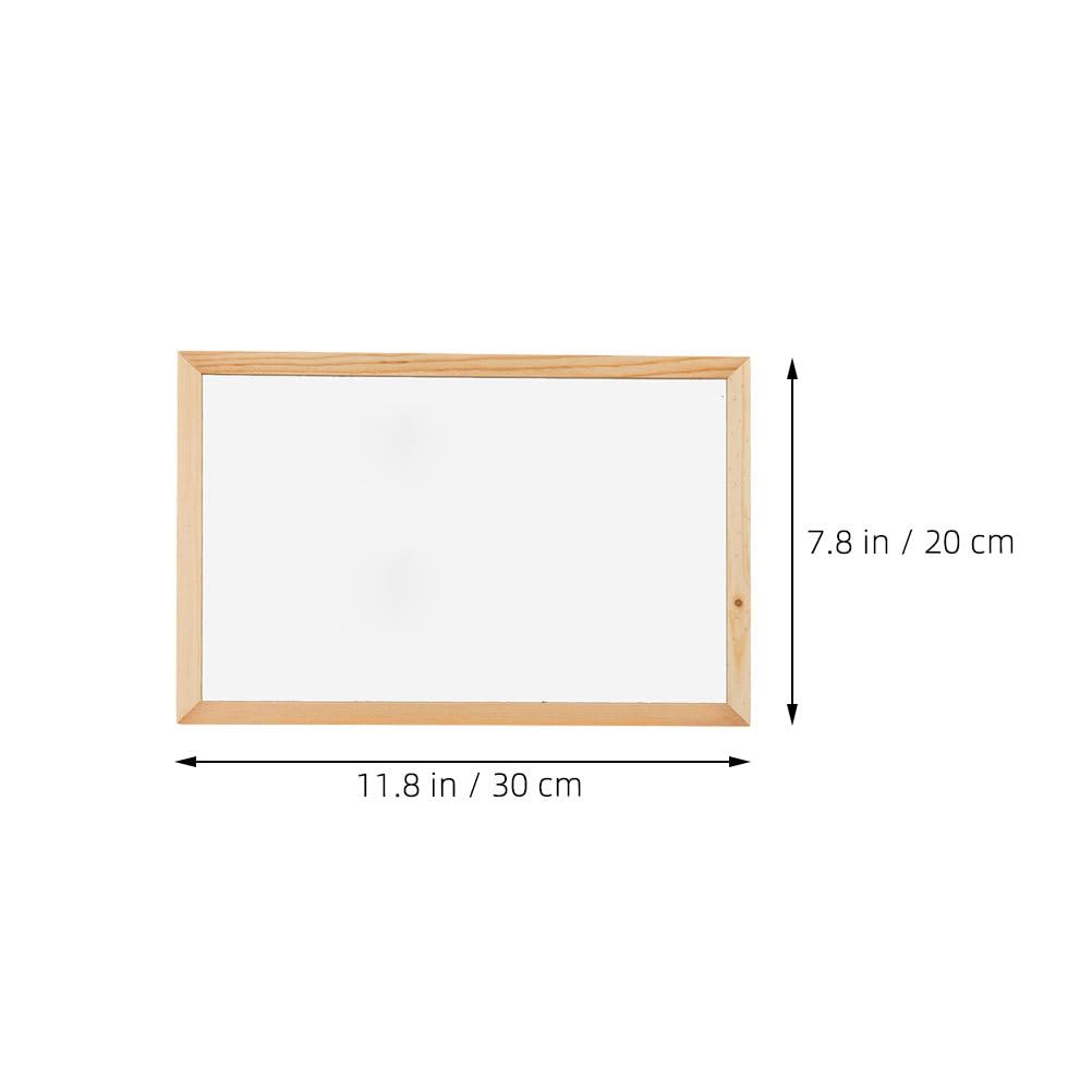 4-teiliges trocken abwischbares Whiteboard für den Schreibtisch, kleines handgeschriebenes Whiteboard, wiederverwendbarer Schreibtisch-Notizblock für Notizen, Nachrichten, Zeichnungen,
