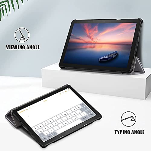 Fire Hd 10 Tablet Case (11Th Generation, Released In 2021) Jkrs Fire Hd 10 Plus Tablet Case 10.1 Inch Shockproof Ultra-Light Pu Leather Tri-Fold Stand Case With Automatic Wake-Up/Sleep Function #TOP3