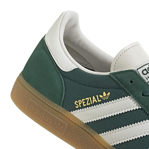 adidas Men's Handball Spezial Collegiate greenCloud White/Chalk White 14 US by adidas - Image 7