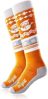 Unigear Kids Ski Socks, Merino Wool Warm and Soft Winter Socks, Over The