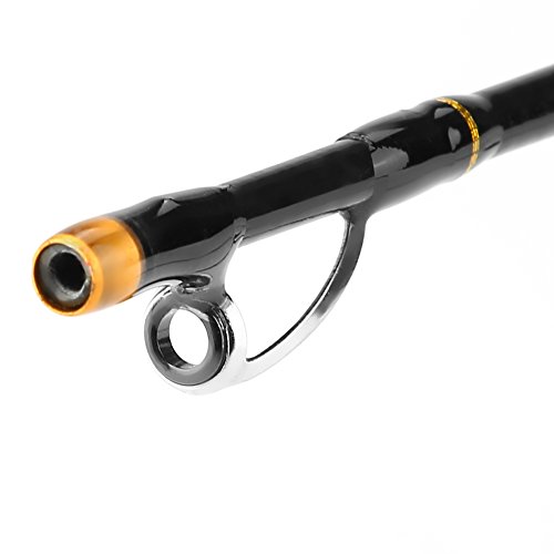Foto von Carbon Angelrute, Teleskop Sea Foam Angelrute Carbon Fiber Ultra-Leichte Casting Rock Sea Angelrute Pole Teleskop Angelrute