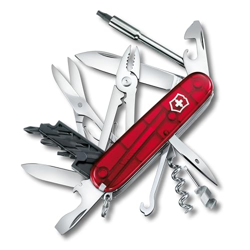 VICTORINOX(ビクトリノックス) ナイフ 精密ドライバーセット PC 分解 DIY 工具セット サイバーツールM 1.77...