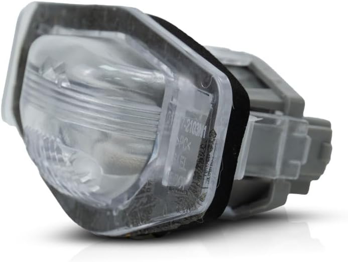 For Honda Accord License Light Assembly 1999 2000 2001 2002 Driver OR Passenger Side | Single Piece | CAPA For HO2870104 | 34100-S84-A01