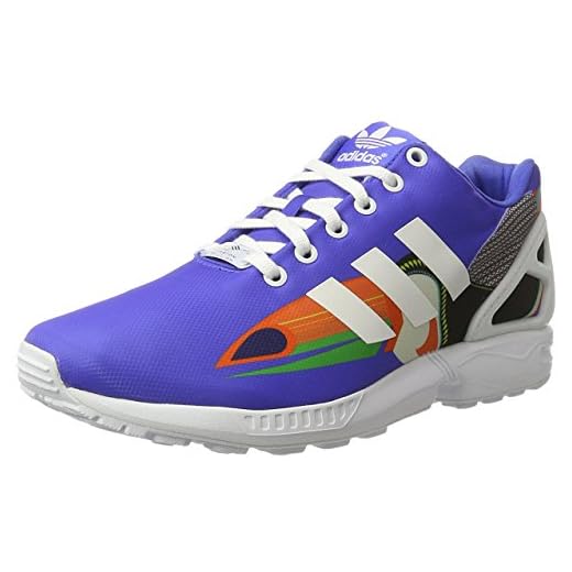 adidas Sneaker ZX Flux blau/weiß EU 36 2/3 (UK 4)