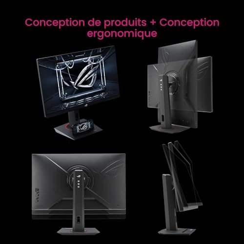 ASUS ROG Strix XG27UCS Moniteur de Jeu USB Type-C – 27 po 4K UHD (3840 x 2160), 160 Hz, 1 ms (GTG), IPS Rapide, synchronisation Flou extrême de Mouvement Faible, USB Type-C, Compatible G-Sync,