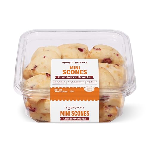 Amazon Grocery, Cranberry Orange Mini Scones, 10 Oz, Frozen - Thumbnail 4