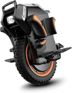 INMOTION Einrad Elektrisch V14 50S Adventure, Erwachsene, Schwarz, Motor 4000W, Reichweite bis zu 120km, Geschwindigkeit auf 25 km/h begrenzt, Luftreifen 16''