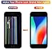 for iPhone 6 Screen Replacement 4.7', 3D Touch Display Full Repair kit, Digitizer Assembly with Tools Set, Tempered Glass, Instruction