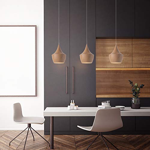 Lámpara Lussiol 250448 madera miel que aporta calidez 5