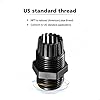 QILIPSU 1/2 NPT Nylon Cable Gland, Waterproof IP68 Adjustable Locknut ...