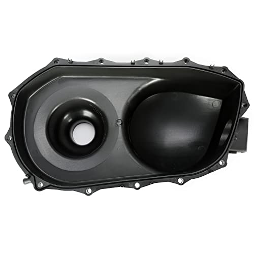 HECASA Outer Clutch Cover Compatible with 2014-Current Can-Am Maverick 1000R 2018-2020 Commander 1000R Replacement for 420212286 With Air Guide Plastic Black by HECASA - Used condition - Image 6