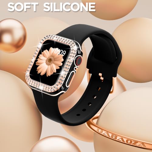 DABAOZA Compatible for Silicone Women Apple Watch Bands 45mm by DABAOZA - Used condition - Image 4