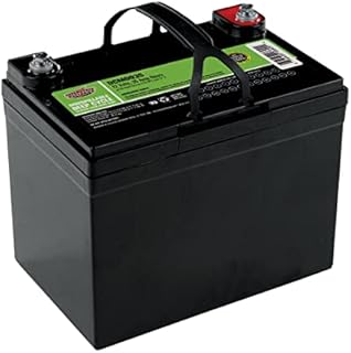Interstate Batteries 12V 35Ah AGM Deep Cycle Battery (DCM0035) Group 24 Rechargeable Replacement Mobility SLA AGM Battery (Insert Terminal) Wheelchair, Trolling Motor, Scooter, RV