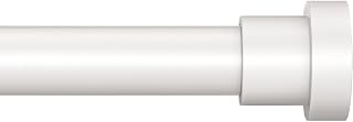 Briofox White Curtain Rods for Windows